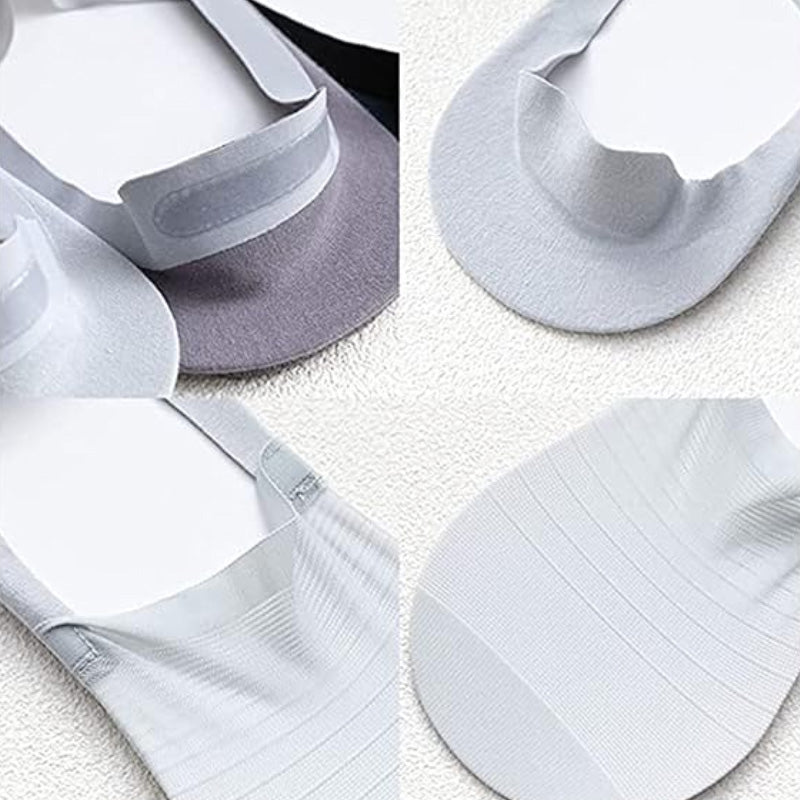 🔥Limited Special Price ￡7.99!!!🧦5 Pairs Ice Silk No-Show Socks Set