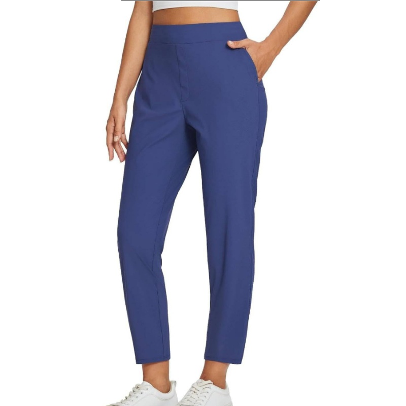 💜LAST DAY PROMOTION - 50%OFF💜Women's High-Waisted Elastic Pants with Zipper Pockets