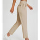 💜LAST DAY PROMOTION - 50%OFF💜Women's High-Waisted Elastic Pants with Zipper Pockets