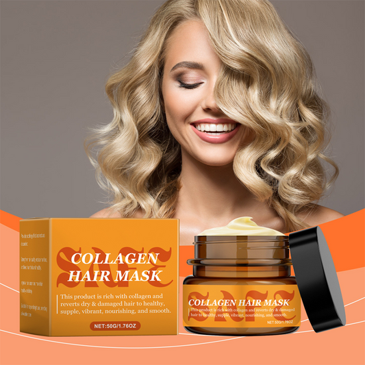 🔥 LAST DAY PROMOTION - 50%OFF 🔥Collagen Hair Mask for Dry & Damaged Hair