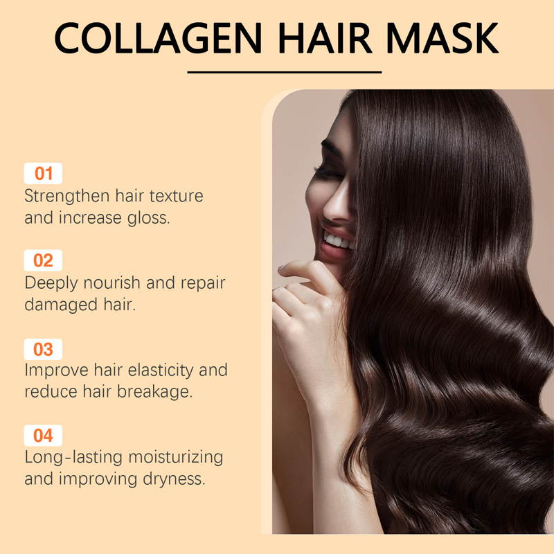 🔥 LAST DAY PROMOTION - 50%OFF 🔥Collagen Hair Mask for Dry & Damaged Hair