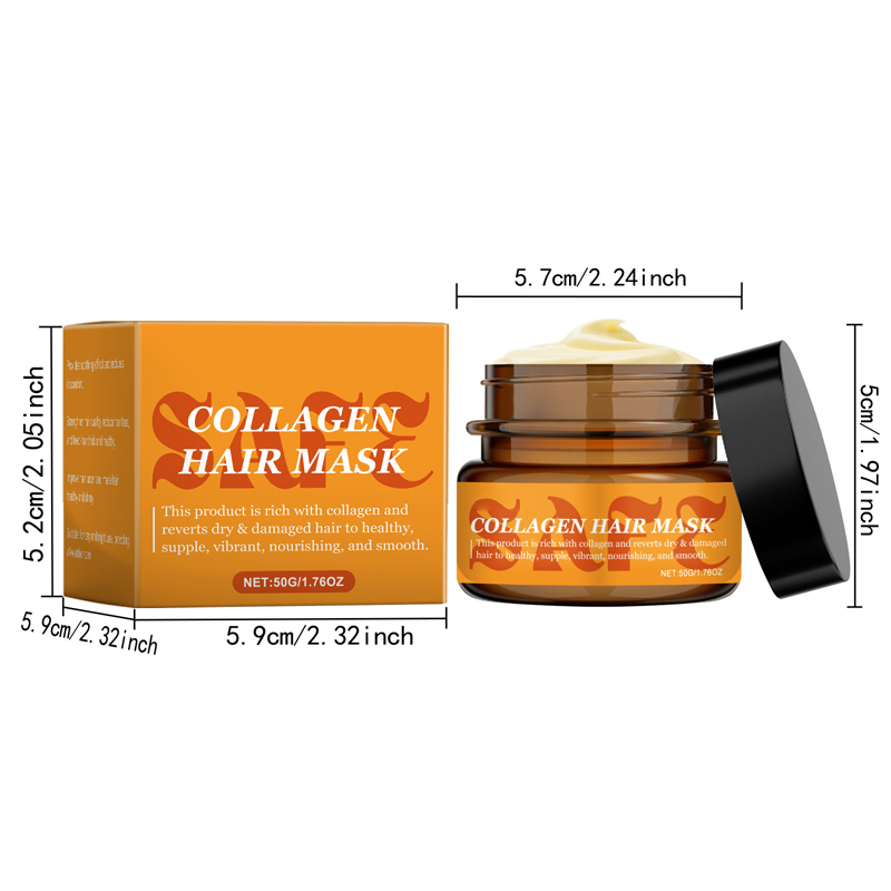 🔥 LAST DAY PROMOTION - 50%OFF 🔥Collagen Hair Mask for Dry & Damaged Hair