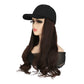 💜 LAST DAY PROMOTION - 50%OFF💜2-in-1 Curly Hair Baseball Cap Wig