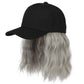 💜 LAST DAY PROMOTION - 50%OFF💜2-in-1 Curly Hair Baseball Cap Wig