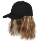 💜 LAST DAY PROMOTION - 50%OFF💜2-in-1 Curly Hair Baseball Cap Wig