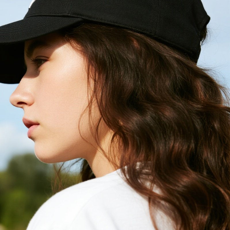 💜 LAST DAY PROMOTION - 50%OFF💜2-in-1 Curly Hair Baseball Cap Wig