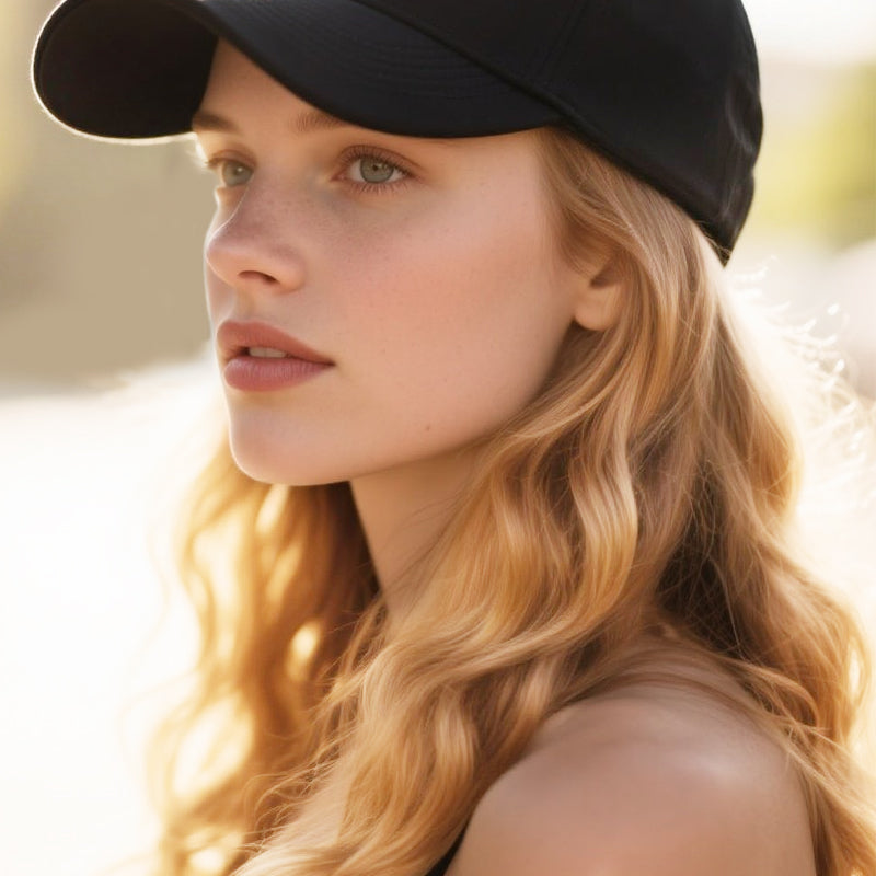 💜 LAST DAY PROMOTION - 50%OFF💜2-in-1 Curly Hair Baseball Cap Wig