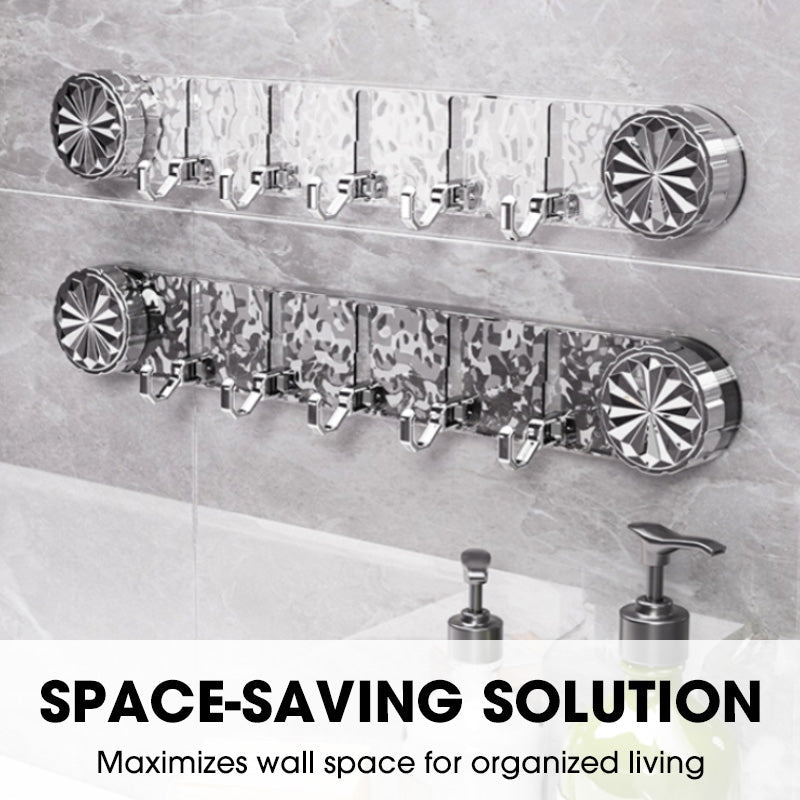 🔥 LAST DAY -BUY 2 GET 1 FREE 🔥 Multipurpose Stylish Wall-Mounted Hooks Organizer