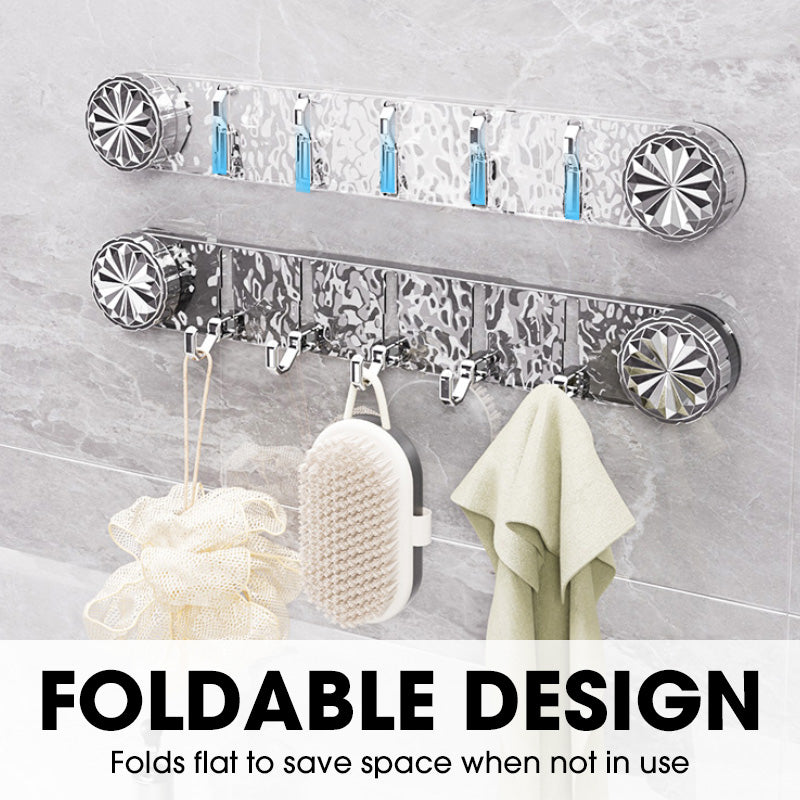 🔥 LAST DAY -BUY 2 GET 1 FREE 🔥 Multipurpose Stylish Wall-Mounted Hooks Organizer