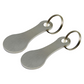 🔥 LAST DAY PROMOTION - 50%OFF 🔥2 Pieces Stainless Steel Shopping Trolley Token Keyrings