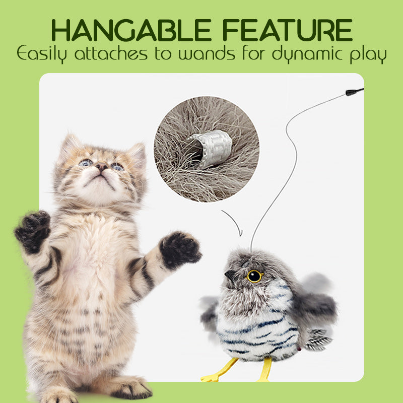 🔥 LAST DAY PROMOTION - 50%OFF 🔥🐤Lifelike Bird-Shaped Interactive Cat Toy🐱