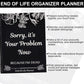 💜 LAST DAY PROMOTION - 50%OFF💜End of Life Planner