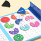 🔥LAST DAY SALE 50% OFF🏅Montessori Magnetic Book Fraction Puzzle