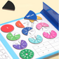 🔥LAST DAY SALE 50% OFF🏅Montessori Magnetic Book Fraction Puzzle