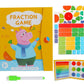 🔥LAST DAY SALE 50% OFF🏅Montessori Magnetic Book Fraction Puzzle