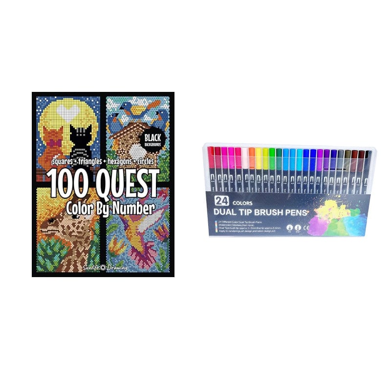 🔥 LAST DAY PROMOTION - 50%OFF 🔥Color by Number Book