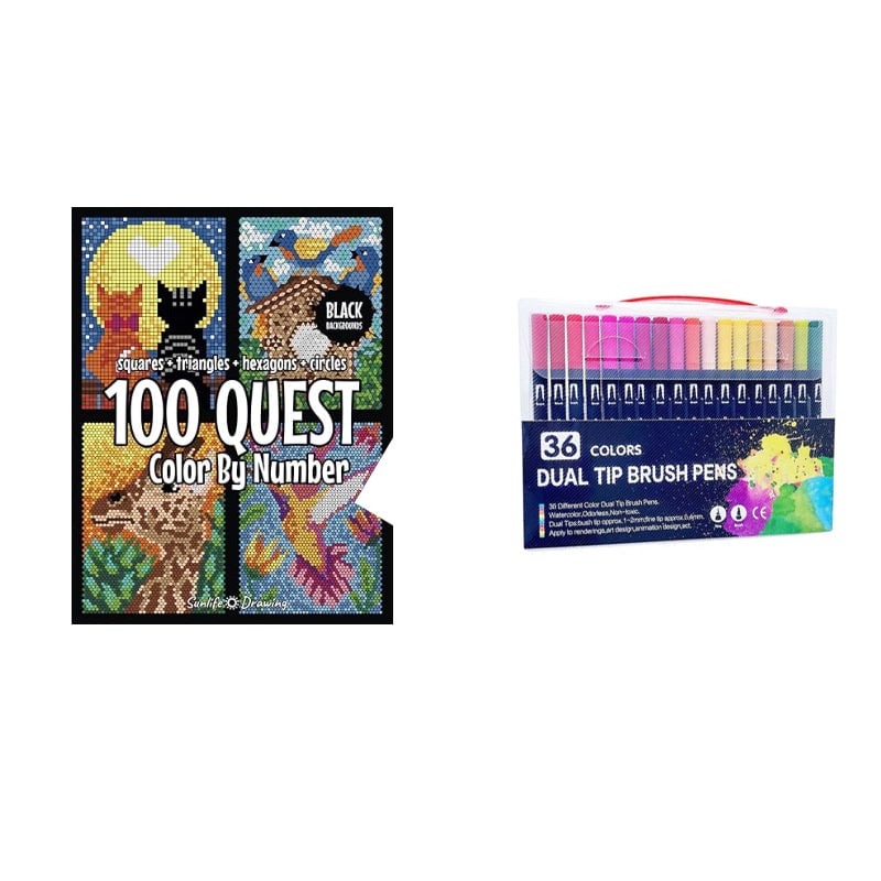 🔥 LAST DAY PROMOTION - 50%OFF 🔥Color by Number Book