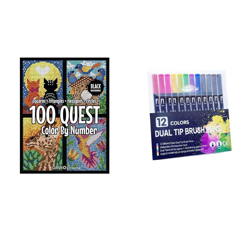 🔥 LAST DAY PROMOTION - 50%OFF 🔥Color by Number Book