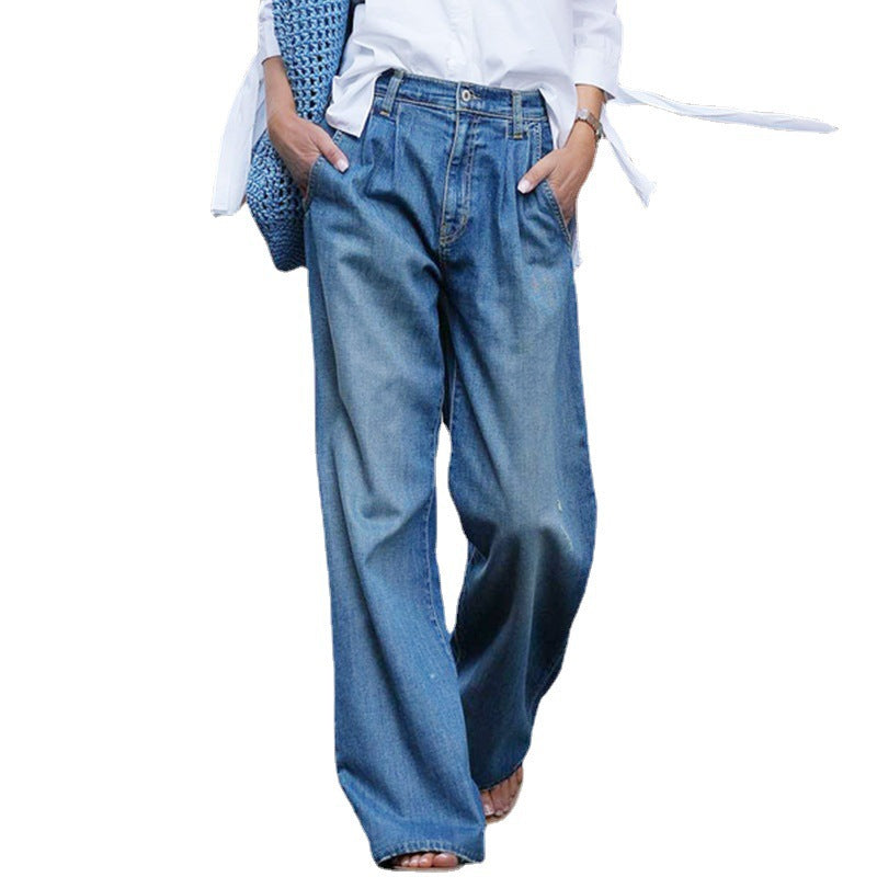 💜 LAST DAY PROMOTION 50%OFF 💜 Women's Washed Casual Jeans