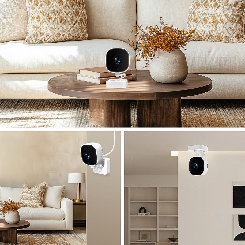 🔥 LAST DAY PROMOTION - 50%OFF 🔥 3MP 2K Window Camera,2.4GHz & 5GHz WiFi Indoor Cameras,ChromaMax Al Color Night Vision,Person & Motion Detection,Easy & Quick Install
